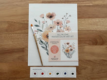 Load image into Gallery viewer, All-In-One Beginner Watercolor Kit - Wildflowers | Breathe People