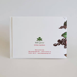 Little Green - Happy Birthday Ice Cream Greeting Card