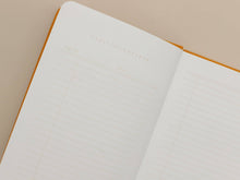 Load image into Gallery viewer, Flexi Linen Journal Turmeric | Goods for the Study