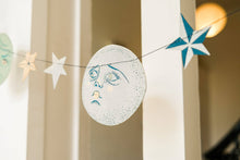 Load image into Gallery viewer, Man on the Moon Sewn Garland | East End Press