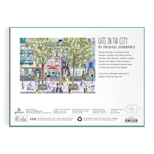 Load image into Gallery viewer, Cats In The City 1000 Piece Puzzle by Michael Storrings | Galison