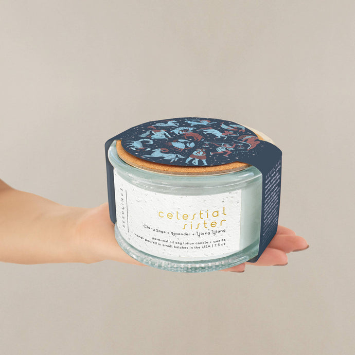 Seedlings - Celestial Sisters  Candle