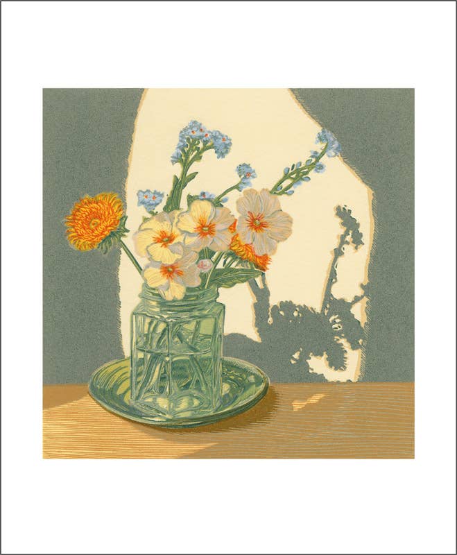 Dandelion and Primrose Card by Vanessa Lubach | Art Angels