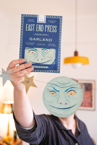 Man on the Moon Sewn Garland | East End Press