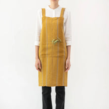 Load image into Gallery viewer, Linen Crossback Pinafore Aprons | Linen Tales
