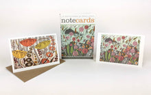 Load image into Gallery viewer, Art Angels | Lichen &amp; Thrift/Spey Birches Notecards | Angie Lewin