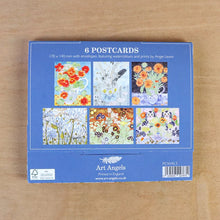 Load image into Gallery viewer, Garden Flowers Postcard Wallet by Angie Lewin | Art Angels