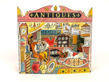 Load image into Gallery viewer, Antiques Shop 3D Card by Emily Sutton | Art Angels