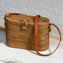 Load image into Gallery viewer, Ata Vine Cross Body Tote Bag with Top | The Winding Road
