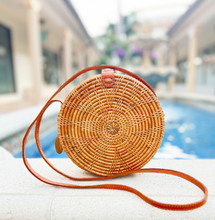 Load image into Gallery viewer, Ata Vine Round Crossbody Bag | The Winding Road