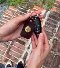 Load image into Gallery viewer, Augustine Leather Keychain | SouthLife Supply Co