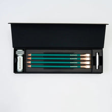Load image into Gallery viewer, Blackwing Matte Green Pencil Essentials Set | Blackwing