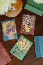 Load image into Gallery viewer, Bloomsbury Lilac Vase Greeting Card | East End Press