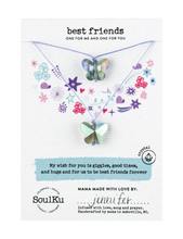 Load image into Gallery viewer, Best Friends Little Wishes Kids Necklace Set | SoulKu