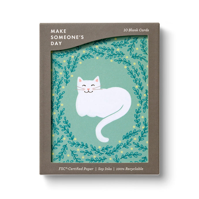 Cuddly Cat Boxed Notecards | Compendium