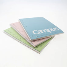 Load image into Gallery viewer, Campus Spiral Notebook Set of 3 College Ruled |  Kokuyo