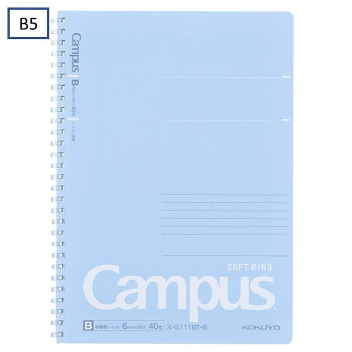 Campus Soft Ring Notebook B5 | Kokuyo
