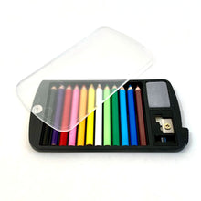 Load image into Gallery viewer, Clear Mini Staff Colored Pencils | JPT America
