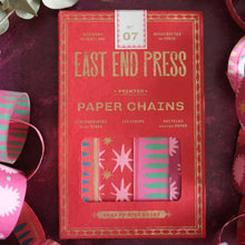 Load image into Gallery viewer, Colorful Christmas Paper Chain Kit | East End Press