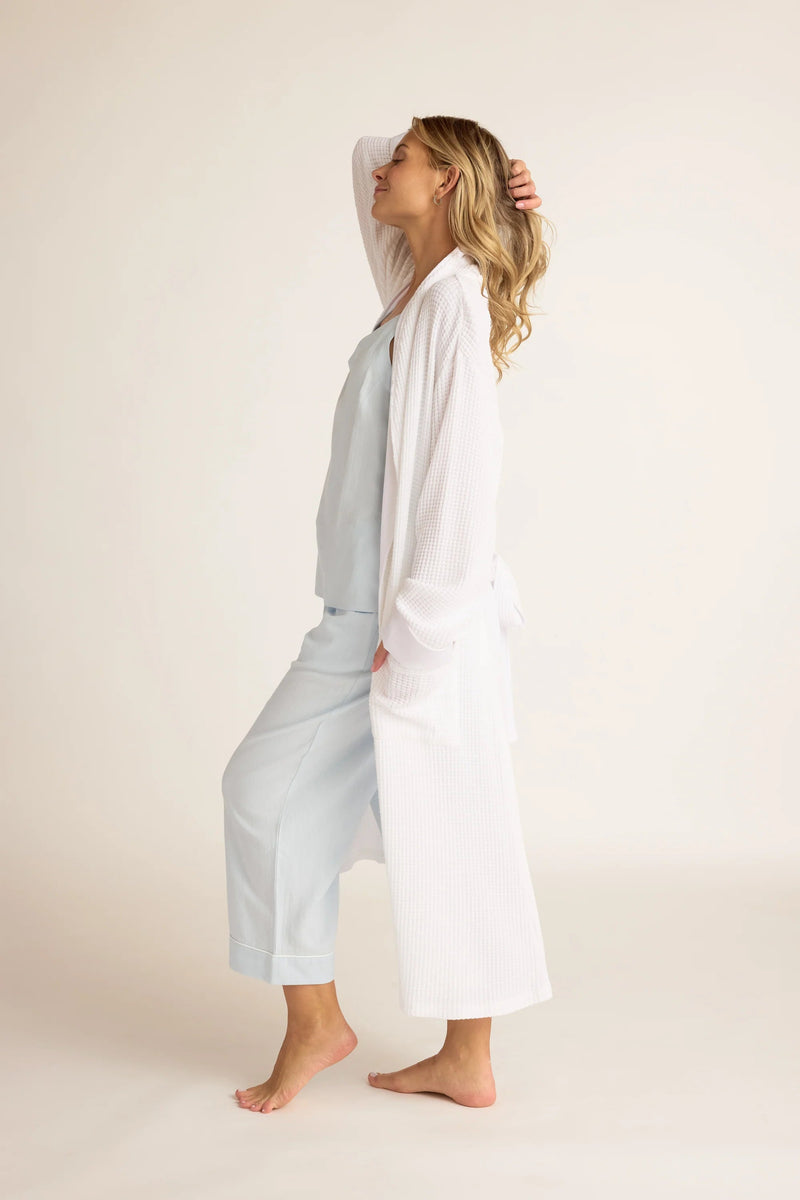 Cotton + Bamboo Waffle Robe | Faceplant Dreams – Isadora Popper
