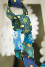 Load image into Gallery viewer, Blue and Yellow Paper Chain Kit | East End Press Ltd.