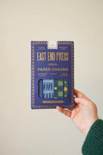 Load image into Gallery viewer, Blue and Yellow Paper Chain Kit | East End Press Ltd.