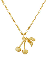Load image into Gallery viewer, Small &amp; Sweet Cherry Necklace | Alex Monroe