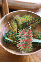 Load image into Gallery viewer, Decorated Trees Paper Ornaments | East End Press