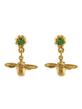 Load image into Gallery viewer, Earth Day Bee Earrings | Alex Monroe