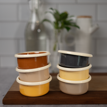 Load image into Gallery viewer, Enamel Condiment Cups | Earth &amp; Nest