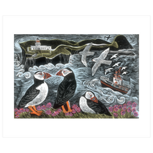 Load image into Gallery viewer, Art Angels | Fair Isle Puffins