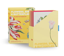 Load image into Gallery viewer, Flowers, Birds &amp; Butterflies Celebrations Boxed Notecards | Pomegranate