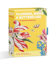 Load image into Gallery viewer, Flowers, Birds &amp; Butterflies Celebrations Boxed Notecards | Pomegranate