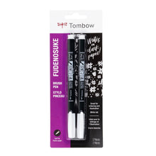 Load image into Gallery viewer, Soft Tip Brush Pens, 2 Pack | Fudenosuke