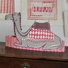 Load image into Gallery viewer, Giant Mantelpiece Menagerie Card: The Camel | Cambridge Imprint