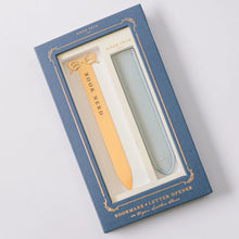 Load image into Gallery viewer, Book Nerd Letter Opener Bookmark | Good Juju Ink