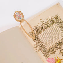 Load image into Gallery viewer, Folk Heart Metal Clip Bookmark | Good Juju Ink
