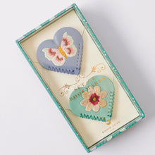 Load image into Gallery viewer, Embroidered Corner Bookmark Set | Good Juju Ink