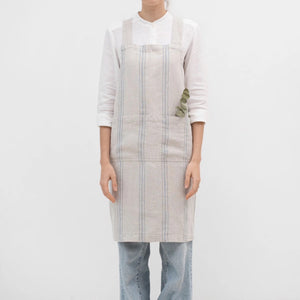 Linen Crossback Pinafore Aprons | Linen Tales