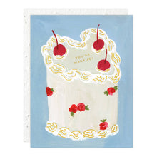 Load image into Gallery viewer, Heart You Cake Wedding + Engagement Card | Seedlings