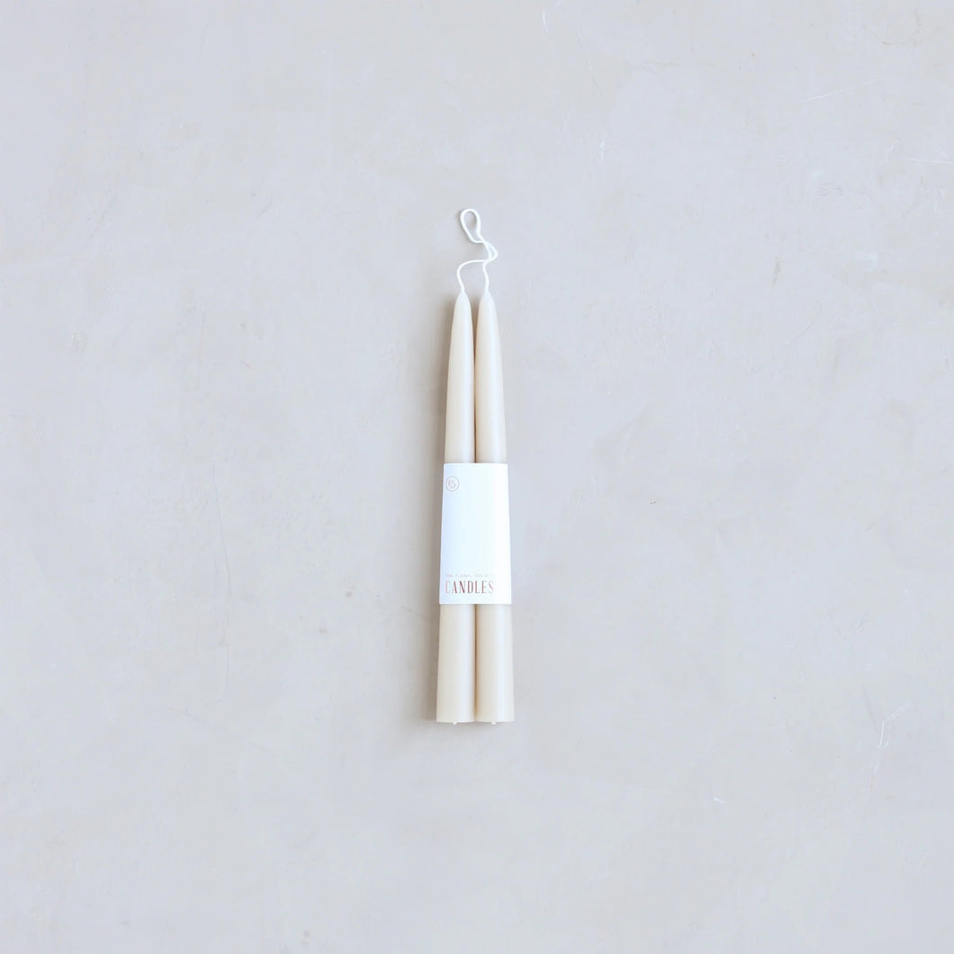 9” Dipped Taper Candles | The Floral Society