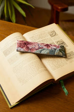 Load image into Gallery viewer, Peony Branches Bookmark Cross Stitch Kit | DMC