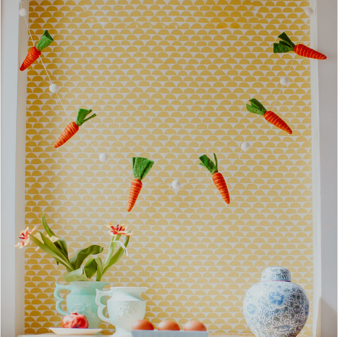 Carrot Garland | Sew Heart Felt