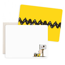 Load image into Gallery viewer, E. Frances x Peanuts® Charlie Brown Mailbox Flat Notes | E. Frances Paper