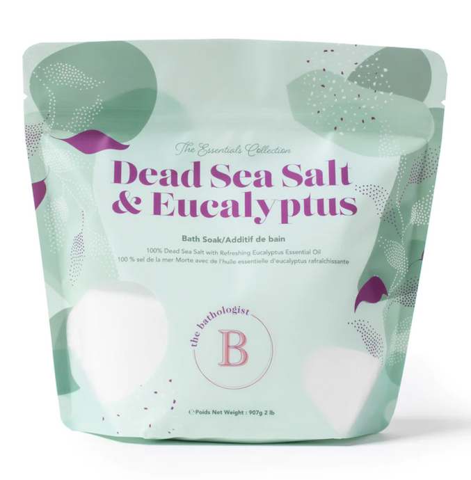 Essentials Dead Sea Salt & Eucalyptus Bath Soak | The Bathologist