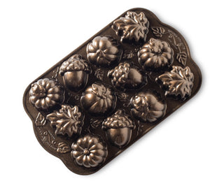 Autumn Delights Cakelet Pan | Nordic Ware