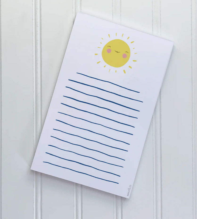 Sunny Notepad | Ramus & Co.