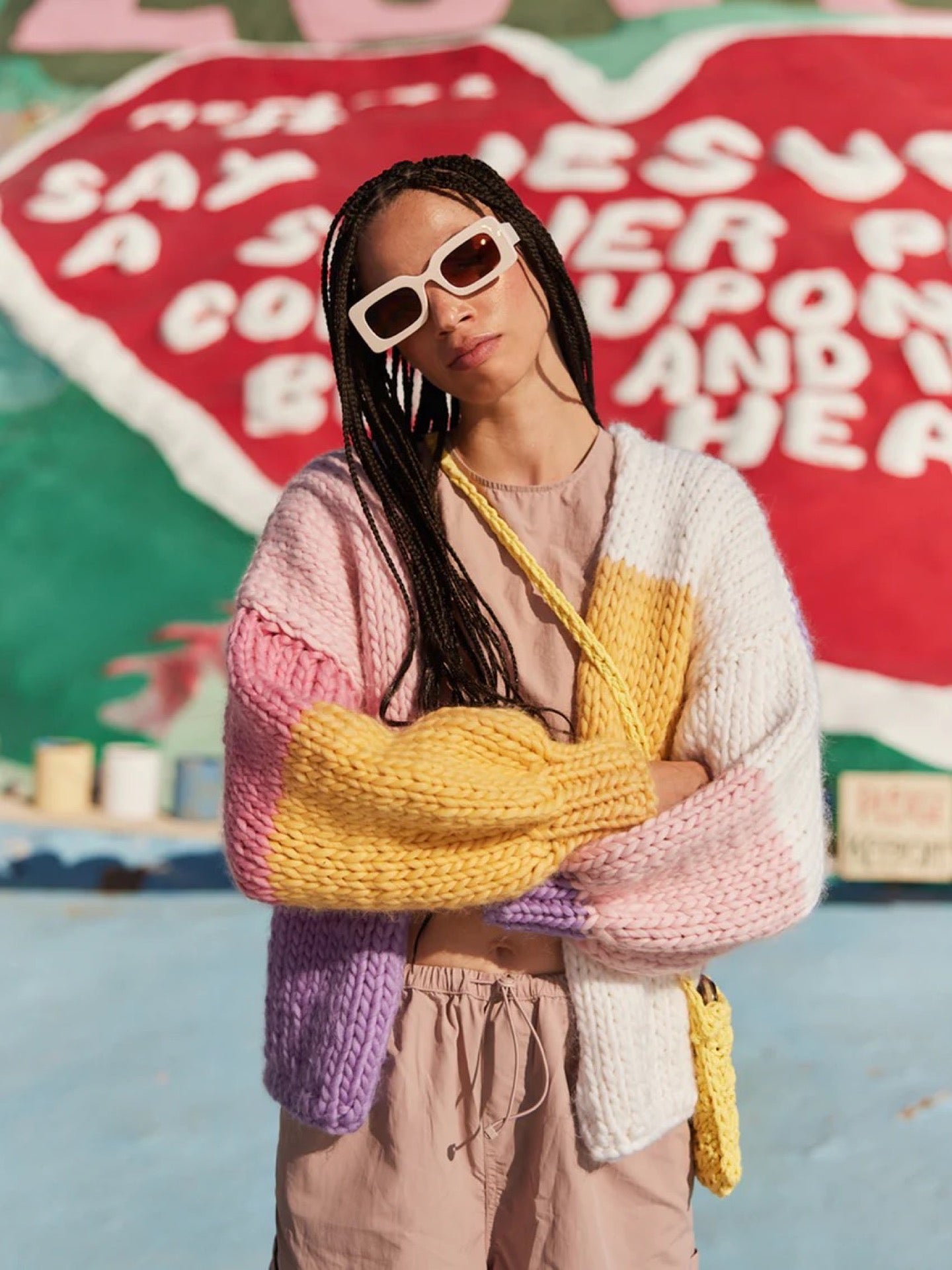 Olivia Pastel Cardigan Knit Kit (Wool) | Cardigang – Isadora Popper