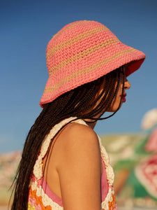 Sunny Bucket Hat Crochet Kit (Cotton) | Cardigang