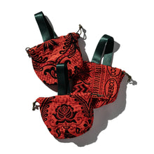 Load image into Gallery viewer, Jacquard Fabric Drawstring Bag | Puebco